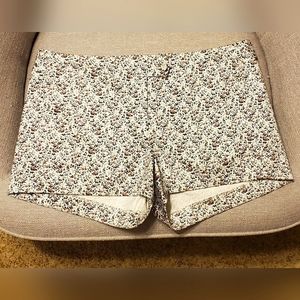 J. Crew Women's Floral Chino Shorts Size 10. NWOT